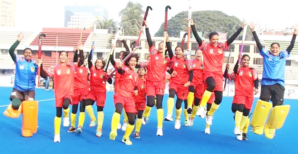 বিকেএসপির মেয়েরাই চ্যাম্পিয়ন