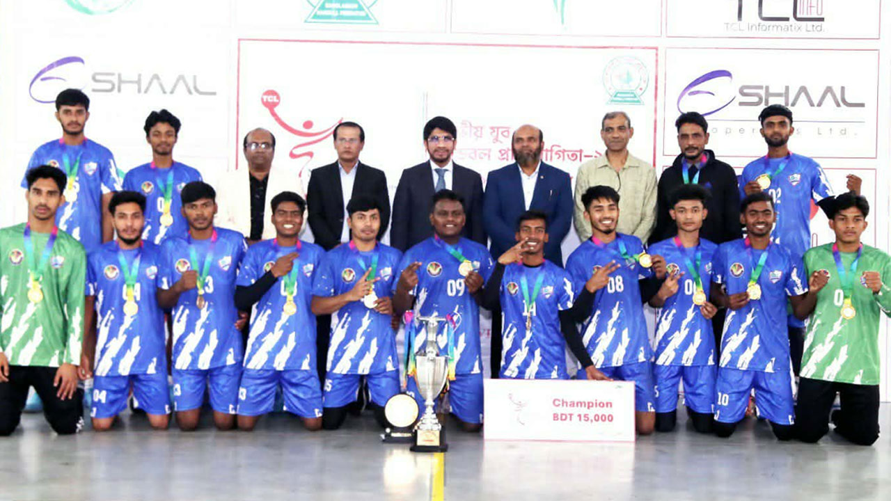 হ্যান্ডবলের ‘সূতিকাগার’ পঞ্চগড় চ্যাম্পিয়ন