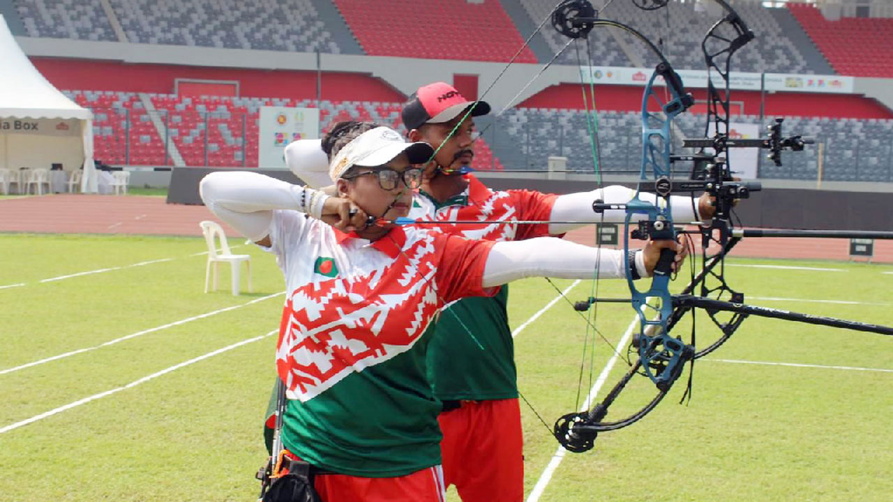 আরচ্যারিতে স্বর্ণ জিতলে অর্ধলক্ষ টাকা
