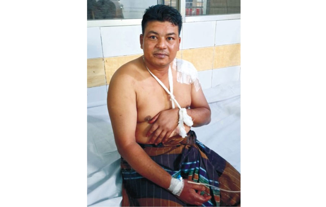 যুবদল নেতা ওমর ফারুককে কুপিয়ে আহত