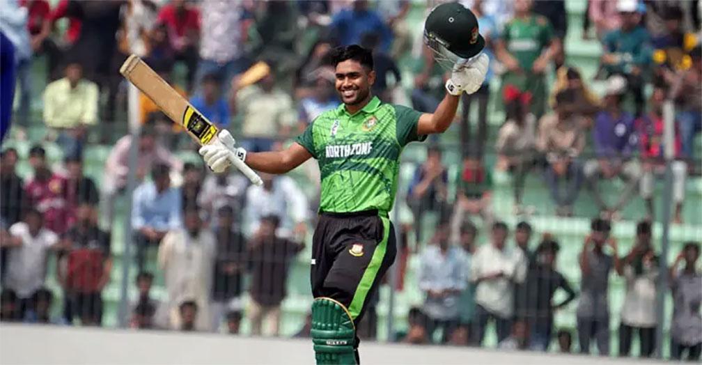 আকবরের বিধ্বংসী সেঞ্চুরিতে বিসিএলে নর্থ জোনের রানের পাহাড়
