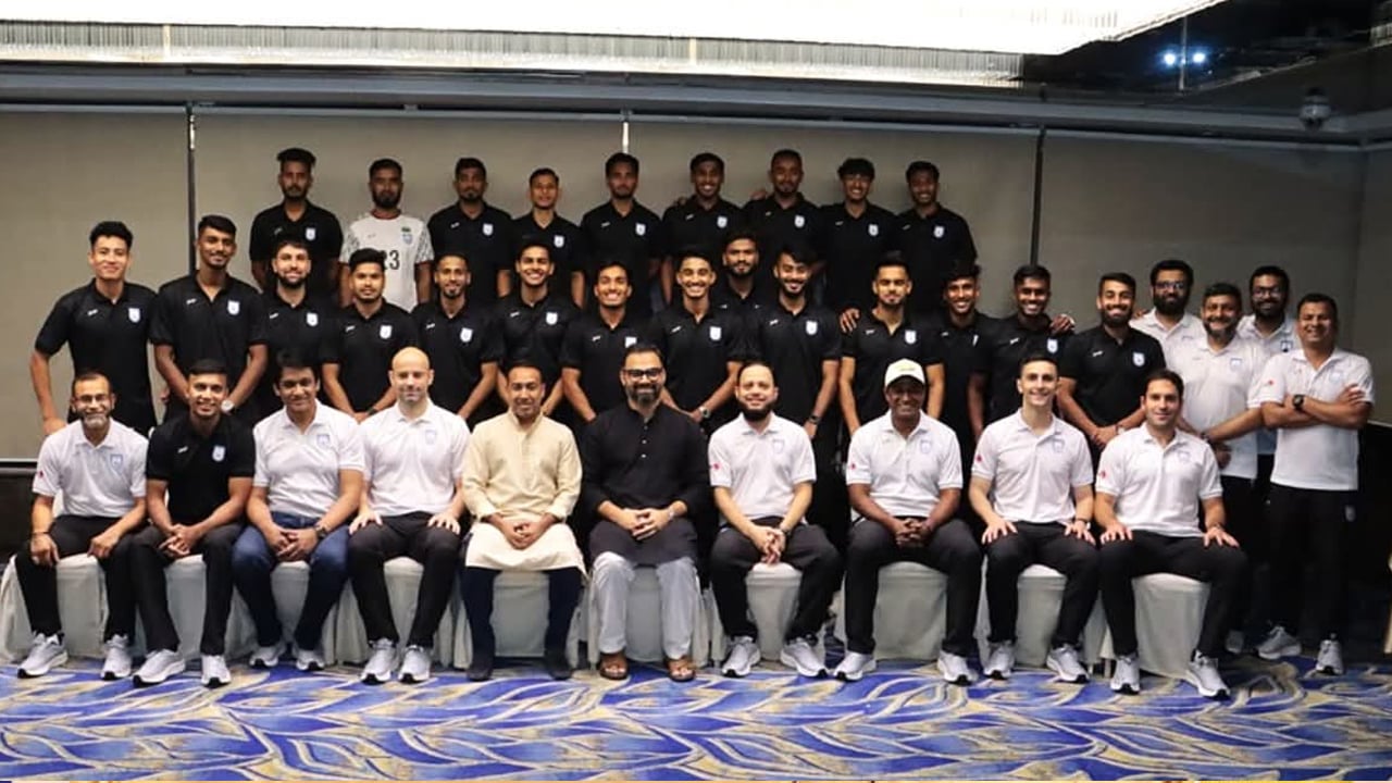 জামাল-আফিদাদের সঙ্গে ক্রীড়ামন্ত্রী-বাফুফে সভাপতির চাঁদরাত